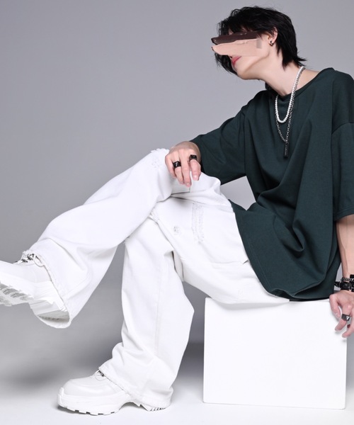 ADRER】23ss extra quality 超 heavy cotton tough big T（Tシャツ  