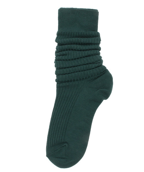 WEGO(ウィゴー)の「WEGO/クシュクシュソックス(ソックス/靴下・レディース・ホワイト/ブラック/グレー/ダークグリーン/ネイビー/ライトパープル/ピンク/ワイン/サックスブルー/イエロー・FREE)」の5枚目の写真