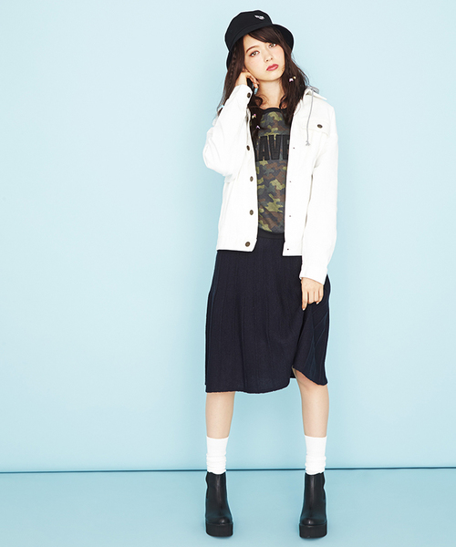 WEGO(ウィゴー)の「WEGO/クシュクシュソックス(ソックス/靴下・レディース・ホワイト/ブラック/グレー/ダークグリーン/ネイビー/ライトパープル/ピンク/ワイン/サックスブルー/イエロー・FREE)」の14枚目の写真