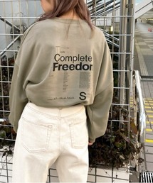 アソート袖ボリューム裏毛スウェット【ZOZOTOWN限定アイテム】