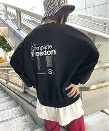 アソート袖ボリューム裏毛スウェット【ZOZOTOWN限定アイテム】