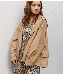 レディースのマウンテンパーカー ベージュ系 フリル ファッション通販 Zozotown