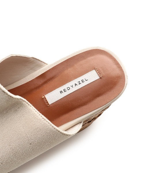 REDYAZEL(レディアゼル)の「ウェッジスエードサンダル(サンダル・レディース・ブラック/ベージュ/キャメル・SMALL/MEDIUM/LARGE)」の15枚目の写真