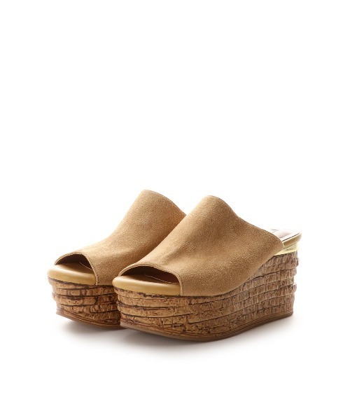 REDYAZEL(レディアゼル)の「ウェッジスエードサンダル(サンダル・レディース・ブラック/ベージュ/キャメル・SMALL/MEDIUM/LARGE)」の18枚目の写真