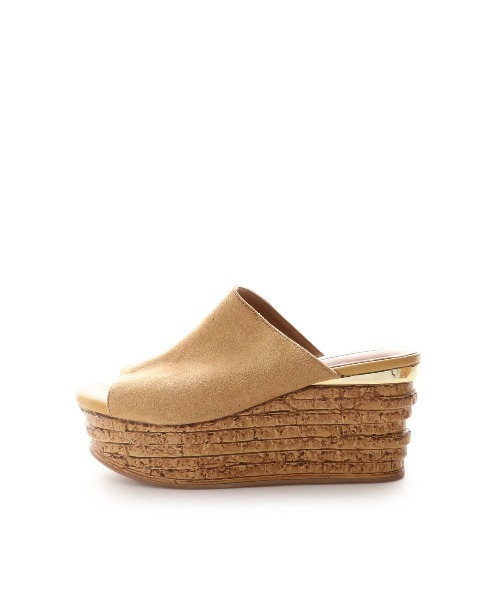 REDYAZEL(レディアゼル)の「ウェッジスエードサンダル(サンダル・レディース・ブラック/ベージュ/キャメル・SMALL/MEDIUM/LARGE)」の8枚目の写真