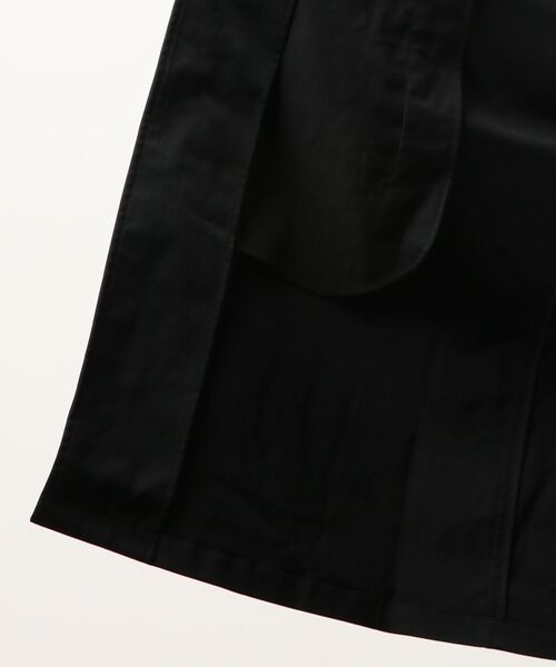 ADAM ET ROPE'(アダムエロペ)の「【アウトレット店舗・WEB限定】【撥水加工】ステンカラーコート(ステンカラーコート・メンズ・ブラック・LL/M/L)」の2枚目の写真