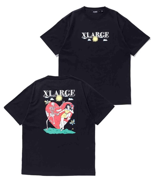 XLARGE(エクストララージ)の「S/S TEE DANCING FOREVER(Tシャツ/カットソー・メンズ・ホワイト/ブラック/オレンジ・S/M/L/XL)」の14枚目の写真