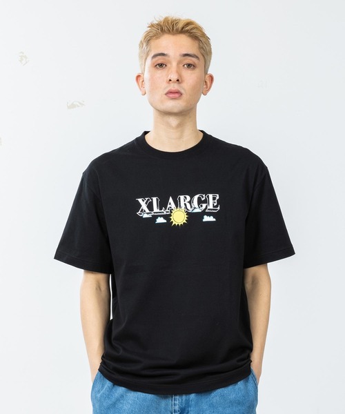 XLARGE(エクストララージ)の「S/S TEE DANCING FOREVER(Tシャツ/カットソー・メンズ・ホワイト/ブラック/オレンジ・S/M/L/XL)」の10枚目の写真