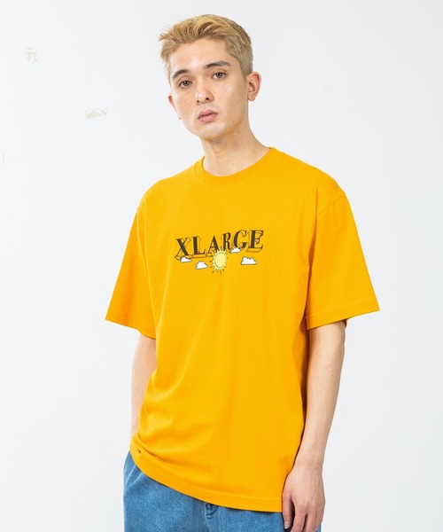 XLARGE(エクストララージ)の「S/S TEE DANCING FOREVER(Tシャツ/カットソー・メンズ・ホワイト/ブラック/オレンジ・S/M/L/XL)」の11枚目の写真