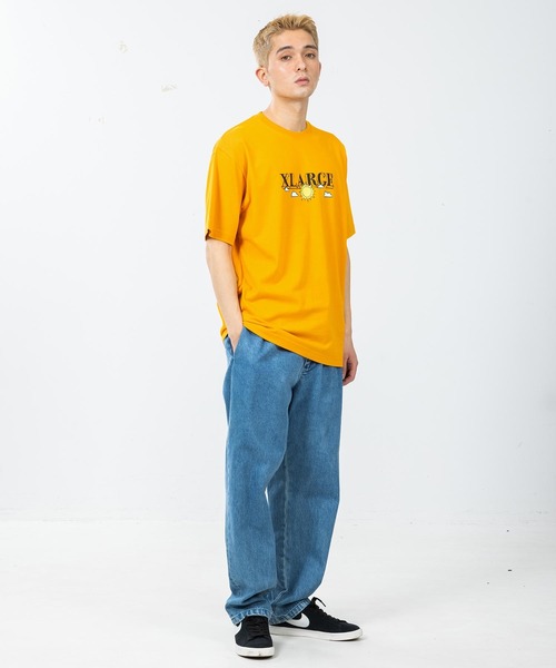 XLARGE(エクストララージ)の「S/S TEE DANCING FOREVER(Tシャツ/カットソー・メンズ・ホワイト/ブラック/オレンジ・S/M/L/XL)」の12枚目の写真