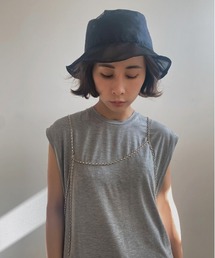 Ameri | MEDI REVERSIBLE SHEER BUCKET HAT(ハット)