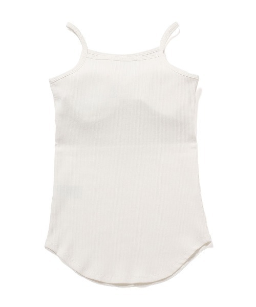 ROPE' PICNIC(ロペピクニック)の「カップ付きアメリカンスリーブキャミソール(キャミソール・レディース・オフホワイト/キャメル/スミクロ・38/36)」の8枚目の写真