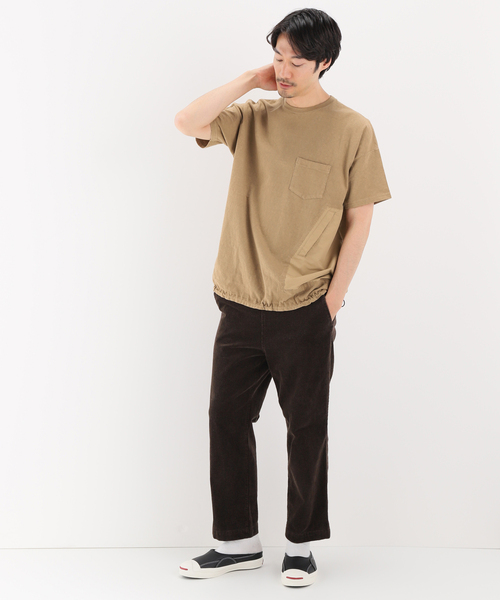 journal standard Furniture （ジャーナルスタンダードファニチャー）の「【REMI RELIEF/レミレリーフ】 アウトドアP/T（Tシャツ/カットソー・レディース・アイボリー/ブラック・MEDIUM/LARGE）」の3枚目の写真