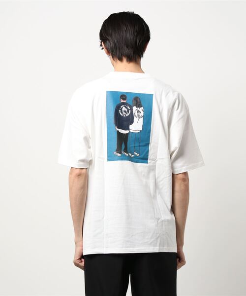 Ressaca（レサーカ）の「別注 allkeonheegraphic  コラボ オーバーサイズ プリントT（Tシャツ/カットソー・メンズ・グレイッシュベージュ/グレー系/グレイッシュブルー/チャコール/ホワイト/ベージュ系/ホワイト系/ブラック系/ブラック/ブルー系・XL/M/L）」の14枚目の写真