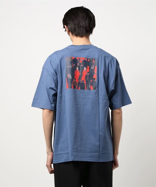 Ressaca（レサーカ）の「別注 allkeonheegraphic  コラボ オーバーサイズ プリントT（Tシャツ/カットソー・メンズ・グレイッシュベージュ/グレー系/グレイッシュブルー/チャコール/ホワイト/ベージュ系/ホワイト系/ブラック系/ブラック/ブルー系・XL/M/L）」の16枚目の写真