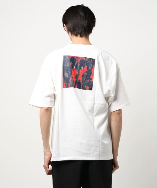 Ressaca（レサーカ）の「別注 allkeonheegraphic  コラボ オーバーサイズ プリントT（Tシャツ/カットソー・メンズ・グレイッシュベージュ/グレー系/グレイッシュブルー/チャコール/ホワイト/ベージュ系/ホワイト系/ブラック系/ブラック/ブルー系・XL/M/L）」の18枚目の写真