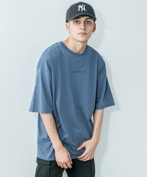 Ressaca（レサーカ）の「別注 allkeonheegraphic  コラボ オーバーサイズ プリントT（Tシャツ/カットソー・メンズ・グレイッシュベージュ/グレー系/グレイッシュブルー/チャコール/ホワイト/ベージュ系/ホワイト系/ブラック系/ブラック/ブルー系・XL/M/L）」の10枚目の写真