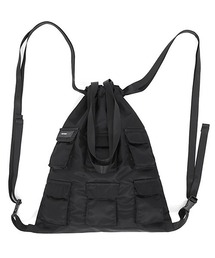 【WB ORIGINALS】Two-way Nylon Bag With Lots Of Pockets WO21SB04BG