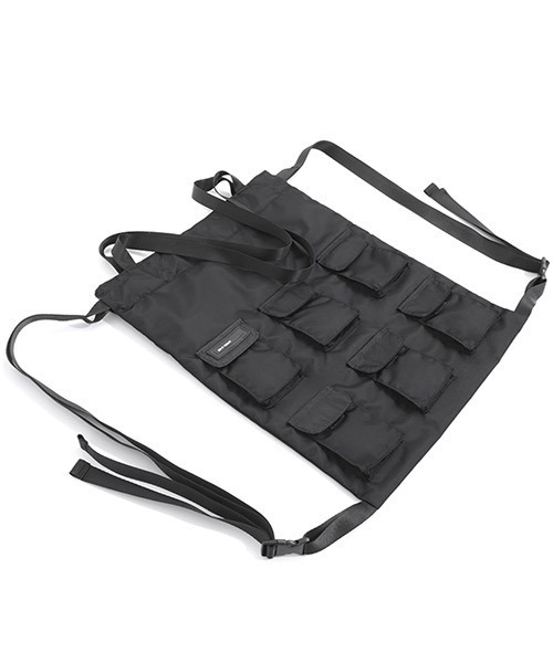 WESTBOY(ウエストボーイ)の「【WB ORIGINALS】Two-way Nylon Bag With Lots Of Pockets WO21SB04BG(バックパック/リュック・メンズ・ブラック/グリーン・FREE)」の12枚目の写真