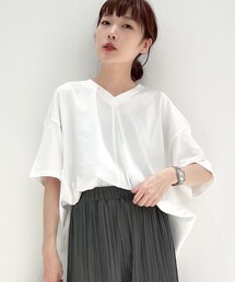 THE SHOP TK  | 【VERY6月号掲載】リラクシーTOPS スーピマコットン使用【優木まおみ着用】(Tシャツ/カットソー)