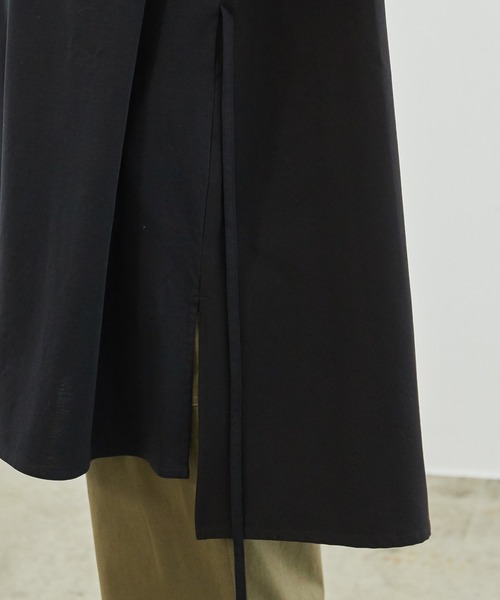 ROPE' PICNIC（ロペピクニック）の「80シルケットチュニックトップス（Tシャツ/カットソー・レディース・ブラック/ホワイト/ベージュ系その他/サックスブルー・38）」の5枚目の写真