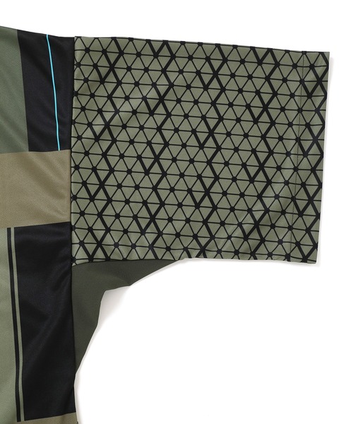 SIVA（シヴァ）の「SIVA シヴァ / FOOTBALL WIDE SHIRTS フットボールワイドシャツ ビッグシルエット / 21C-S-06-02（Tシャツ/カットソー・メンズ・カーキ/ブラック系その他・3/2）」の9枚目の写真