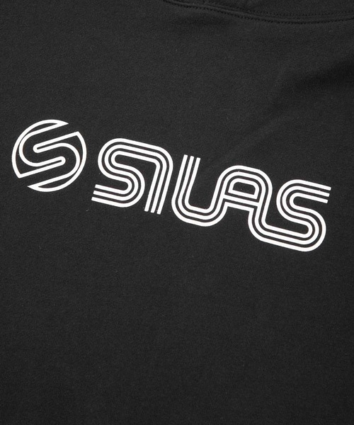 SILAS（サイラス）の「PRINT  BIG SWEAT HOODIE OUTLINE LOGO（パーカー・メンズ・ブルー/ネイビー/オフホワイト/ブラック・SMALL/X-LARGE/MEDIUM/LARGE）」の22枚目の写真