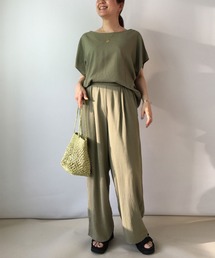 Grand PARK | 半袖カットソーセットアップ(アンサンブル)