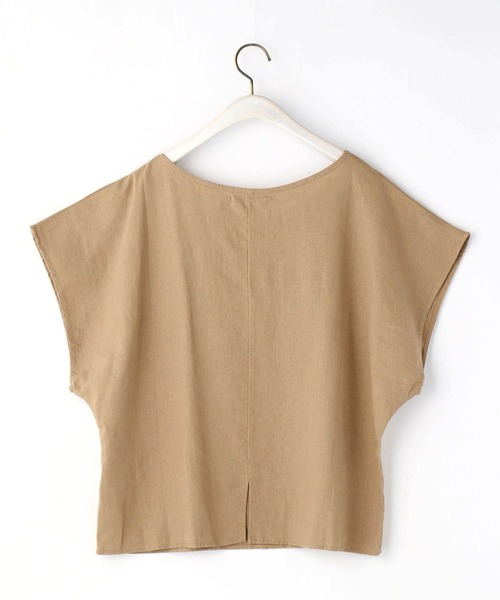 Grand PARK（グランドパーク）の「半袖カットソーセットアップ（アンサンブル・レディース・ベージュ/チャコールグレー/カーキ・FREE）」の5枚目の写真