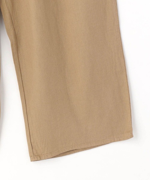 Grand PARK（グランドパーク）の「半袖カットソーセットアップ（アンサンブル・レディース・ベージュ/チャコールグレー/カーキ・FREE）」の6枚目の写真