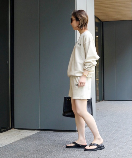 SKIN(スキン)の「【SKIN/スキン】 SWEAT SHORT パンツ(スウェットパンツ・レディース・アイボリー・FREE)」の6枚目の写真