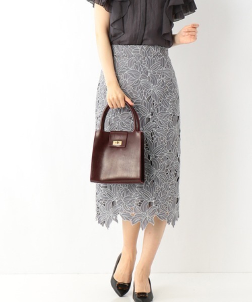 TIDEWAY（タイドウェイ）の「MOSS METAL TWIST BOSTON/トート（ハンドバッグ・レディース・ブラック/アッシュグレー/ベージュ/アーミー/ワイン・FREE）」の7枚目の写真