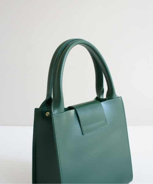 TIDEWAY（タイドウェイ）の「MOSS METAL TWIST BOSTON/トート（ハンドバッグ・レディース・ブラック/アッシュグレー/ベージュ/アーミー/ワイン・FREE）」の16枚目の写真