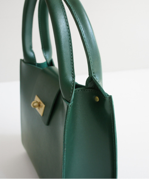 TIDEWAY（タイドウェイ）の「MOSS METAL TWIST BOSTON/トート（ハンドバッグ・レディース・ブラック/アッシュグレー/ベージュ/アーミー/ワイン・FREE）」の15枚目の写真