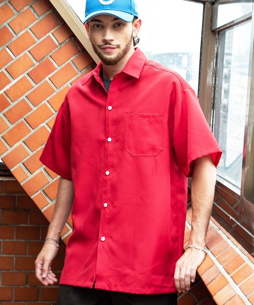 Cal Top（キャルトップ）の「CALTOP 半袖シャツ 西海岸（シャツ/ブラウス・メンズ・レッド/グレー系その他/ブラウン系その他/グリーン系その他/ブルー系その他/ブラック系その他2/ブルー系その他2/ネイビー系1/ネイビー系2/ブラック系その他/グレー/レッド系その他/ブラック/ブルー/チャコールグレー/ブラウン/ネイビー・XX-LARGE/X-LARGE/MEDIUM/LARGE/SMALL）」の17枚目の写真