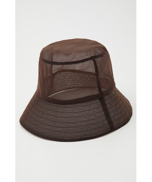 SLY（スライ）の「ORGANDY HAT オーガンジー ハット シアー（ハット・レディース・ブラウン/ブラック/グリーン系その他・FREE）」の3枚目の写真