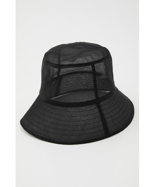 SLY（スライ）の「ORGANDY HAT オーガンジー ハット シアー（ハット・レディース・ブラウン/ブラック/グリーン系その他・FREE）」の2枚目の写真