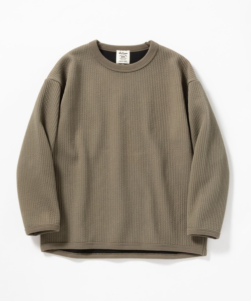 Jackman（ジャックマン）の「Paddig Crew（スウェット・メンズ・ブラック/ライトカーキ・SMALL/MEDIUM/LARGE）」の6枚目の写真