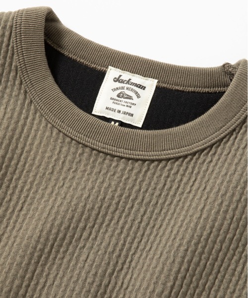 Jackman（ジャックマン）の「Paddig Crew（スウェット・メンズ・ブラック/ライトカーキ・SMALL/MEDIUM/LARGE）」の8枚目の写真