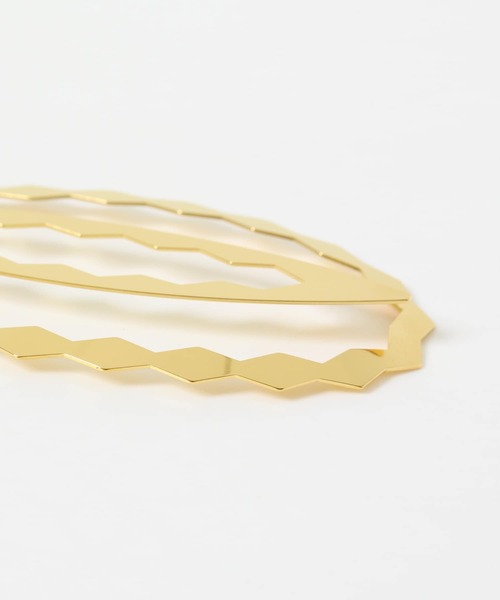 URBAN RESEARCH ROSSO WOMEN（アーバンリサーチ　ロッソ）の「CLINQ　NAIMA（バレッタ/ヘアクリップ・レディース・ゴールド・-）」の3枚目の写真