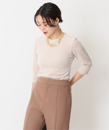 U by SPICK&SPAN | ベロアプルオーバー◆(Tシャツ/カットソー)
