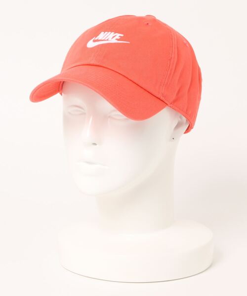 NIKE(ナイキ)の「【NIKE】ナイキ スポーツウェア ヘリテージ86 フューチュラ ウォッシュド キャップ(キャップ・レディース・ブラック/ピンク系その他2/ホワイト・FREE)」の12枚目の写真