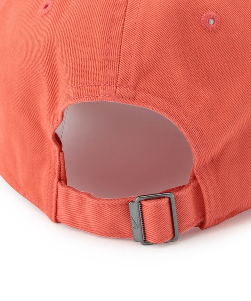 NIKE(ナイキ)の「【NIKE】ナイキ スポーツウェア ヘリテージ86 フューチュラ ウォッシュド キャップ(キャップ・レディース・ブラック/ピンク系その他2/ホワイト・FREE)」の5枚目の写真