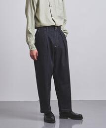 UNITED ARROWS | 【WEB限定】＜UNITED ARROWS＞ オーガニックデニム 1プリーツ  ワイド(デニムパンツ)