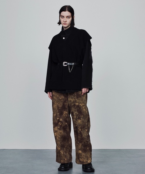 Jieda（ジエダ）の「LEATHER WESTERN BELT（ベルト・メンズ・ゴールド/シルバー・ONE SIZE）」の10枚目の写真