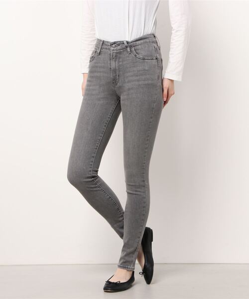 Levi's(リーバイス)の「721(TM) HIGH RISE SKINNY AUTHENTIC(デニムパンツ・レディース・グレー・23inch/24inch/25inch/26inch/27inch/28inch/29inch/30inch)」の4枚目の写真