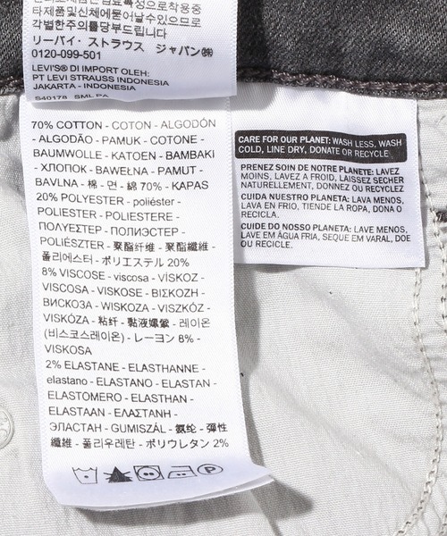 Levi's(リーバイス)の「721(TM) HIGH RISE SKINNY AUTHENTIC(デニムパンツ・レディース・グレー・23inch/24inch/25inch/26inch/27inch/28inch/29inch/30inch)」の20枚目の写真
