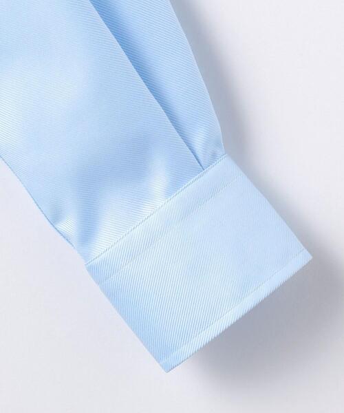 green label relaxing(グリーンレーベルリラクシング)の「OLT ▼▼▼ コットンフレンチツイル レギュラー ワイドカラー ドレスシャツ -イージーアイロン-(ビジネスシャツ・メンズ・ホワイト/ライトブルー/ライラック・37cm/38cm/39cm/40cm/41cm/42cm/43cm)」の15枚目の写真