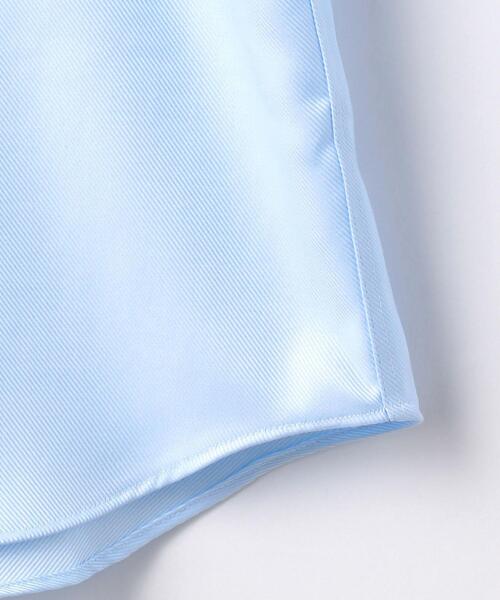 green label relaxing(グリーンレーベルリラクシング)の「OLT ▼▼▼ コットンフレンチツイル レギュラー ワイドカラー ドレスシャツ -イージーアイロン-(ビジネスシャツ・メンズ・ホワイト/ライトブルー/ライラック・37cm/38cm/39cm/40cm/41cm/42cm/43cm)」の17枚目の写真