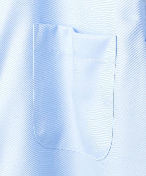 green label relaxing(グリーンレーベルリラクシング)の「OLT ▼▼▼ コットンフレンチツイル レギュラー ワイドカラー ドレスシャツ -イージーアイロン-(ビジネスシャツ・メンズ・ホワイト/ライトブルー/ライラック・37cm/38cm/39cm/40cm/41cm/42cm/43cm)」の19枚目の写真